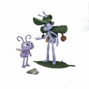 Pixar A Bug's Life Flik & Dot Action Figures Set / New